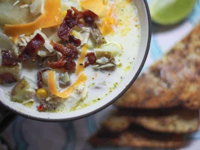 Creamy Chicken and Corn Chowder
