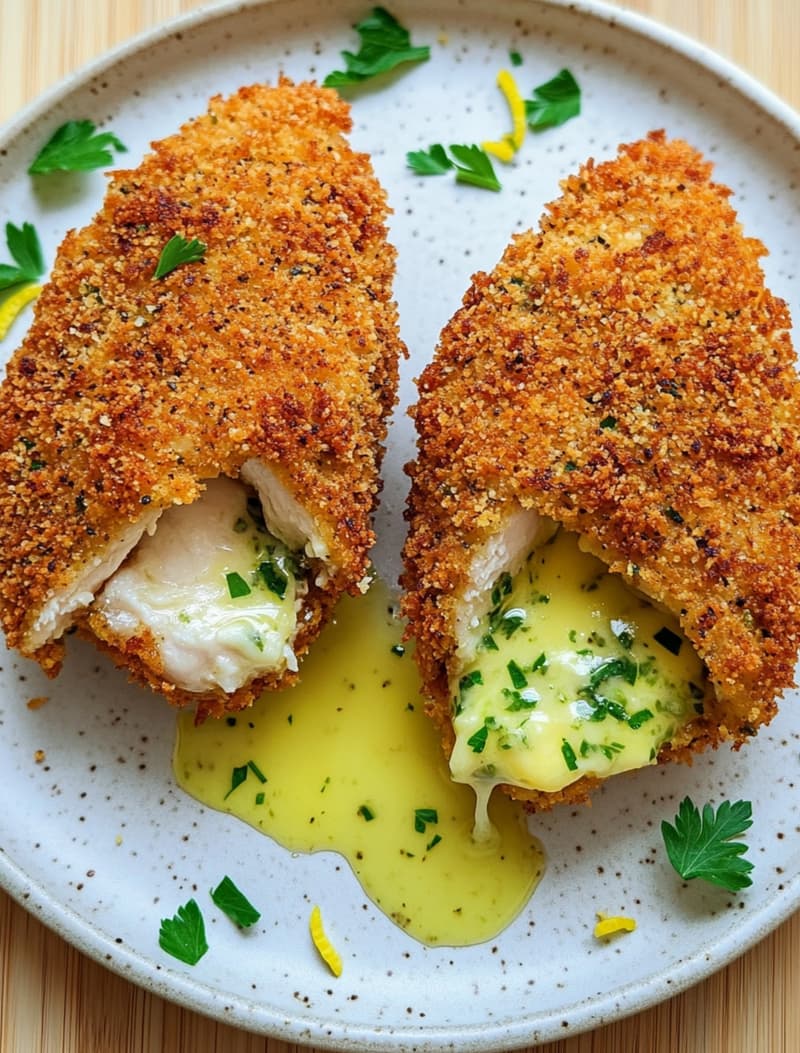 Crispy Herby Chicken Parcels
