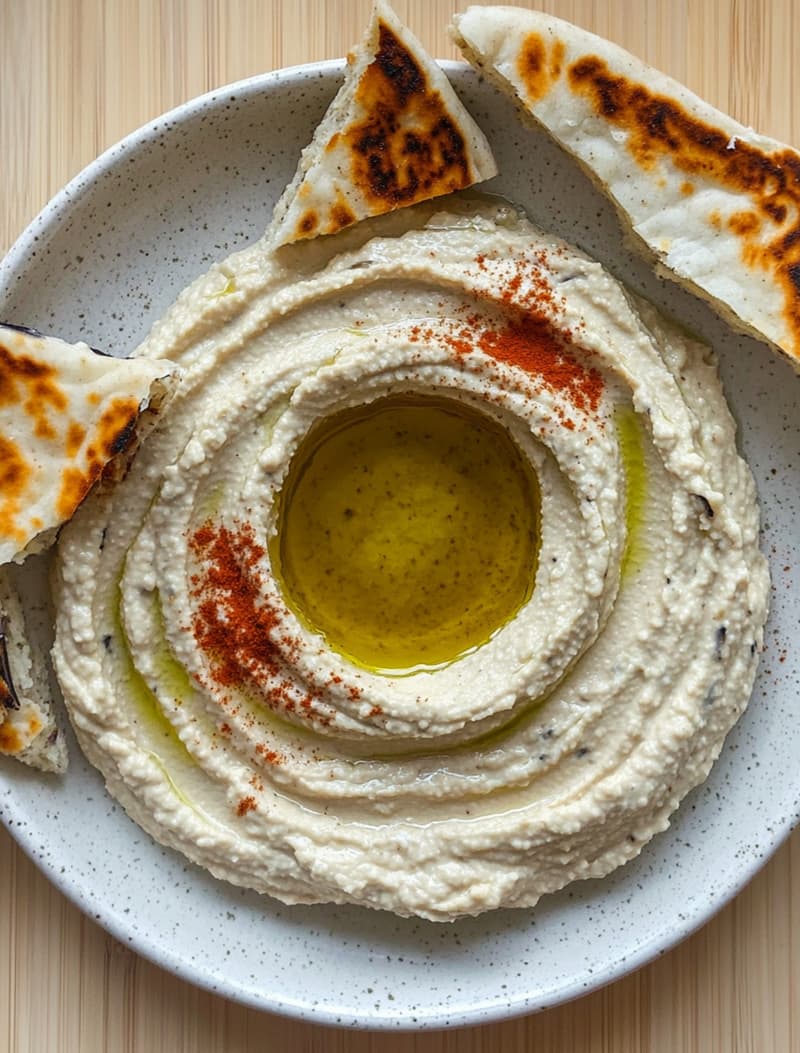 Roasted Aubergine Hummus