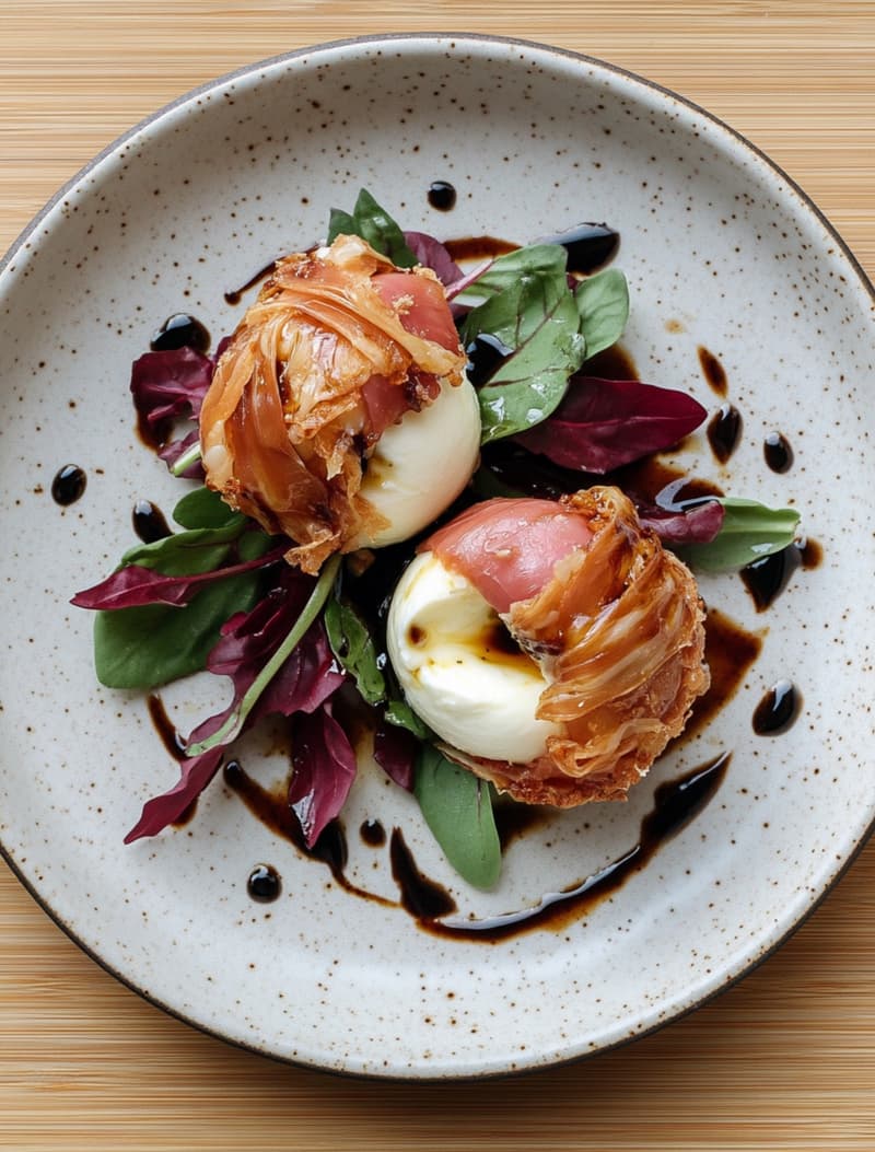 Prosciutto-Wrapped Mozzarella Bombs
