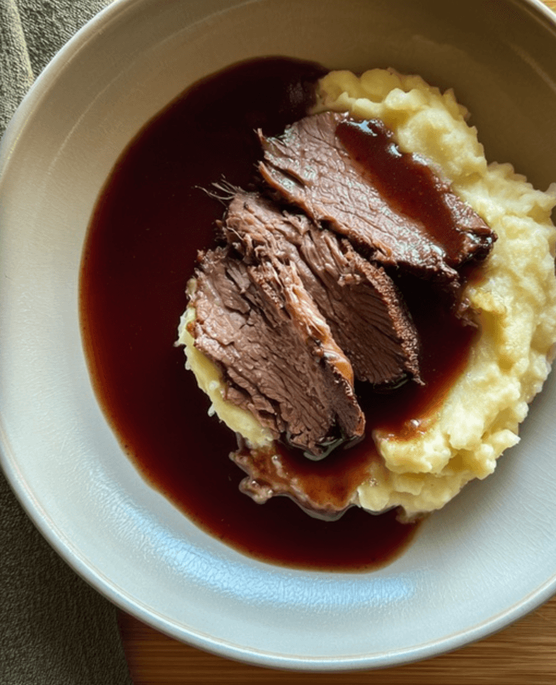 Beef Braised in Red Wine (Brasato al Vino Rosso)