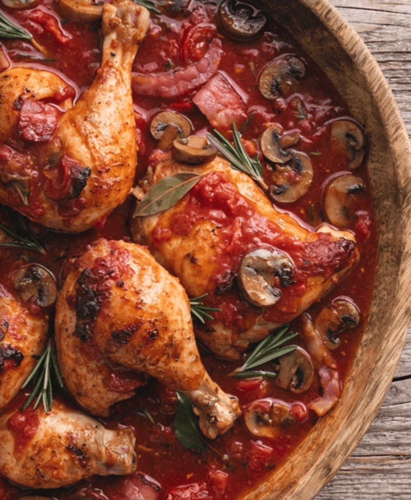 Chicken Hunter Style (Pollo alla Cacciatora)