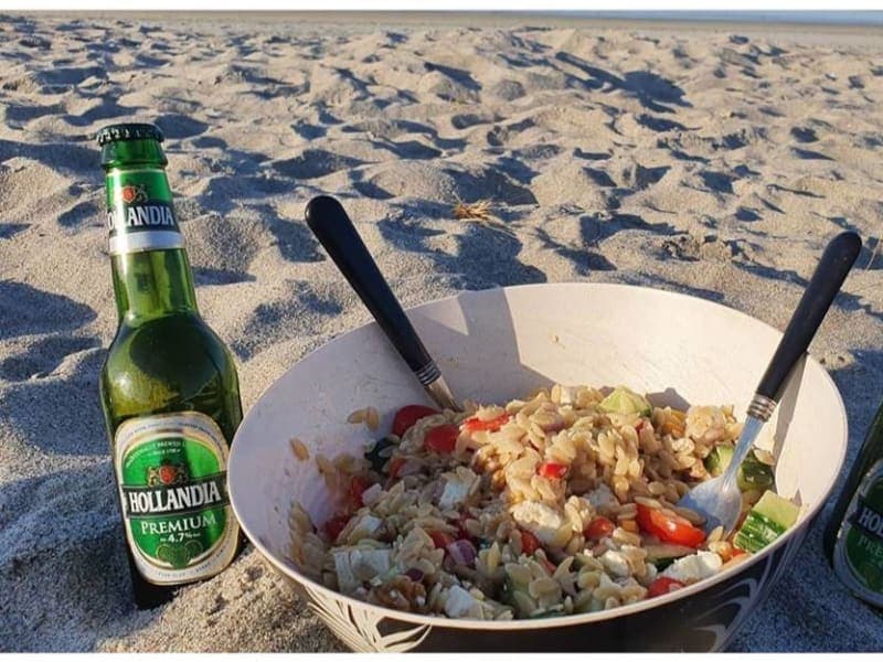 Feta Orzo Salad