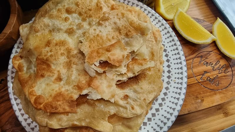 Moroccan Pancakes - Msemen