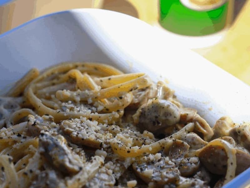 Mushroom Stroganoff