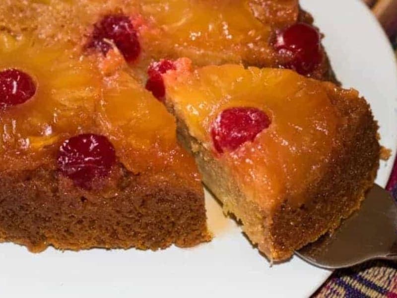 Omnia Blueberry Upside Down Cake