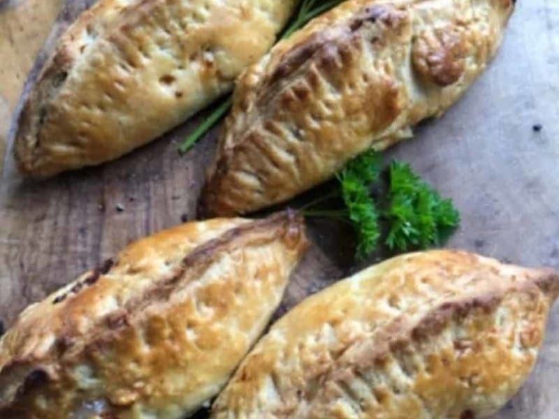 Sausage and Apple pasties