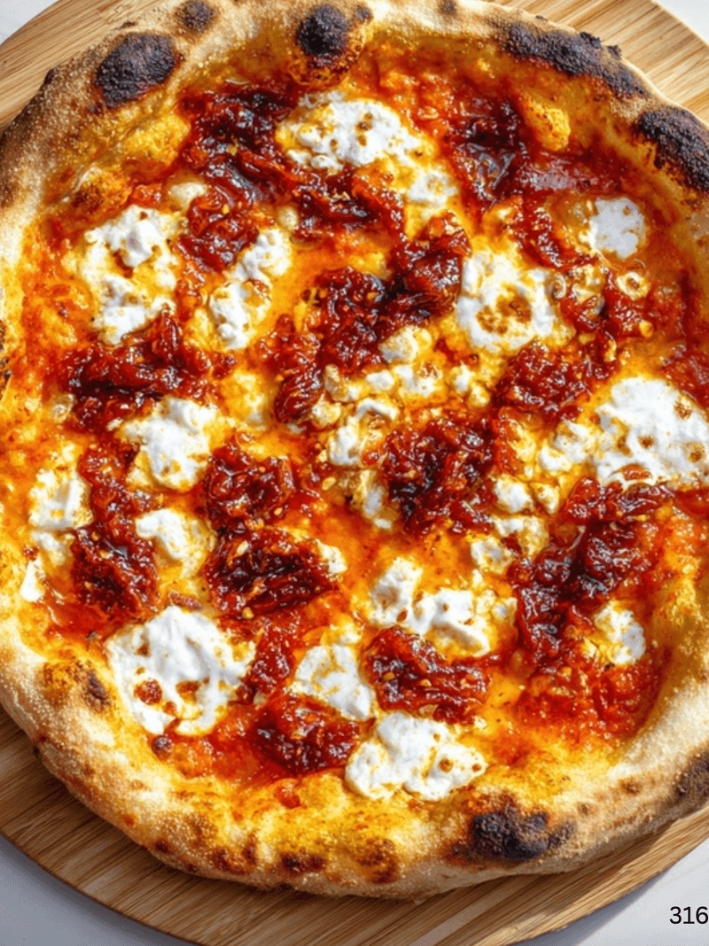 Spicy Calabrian Sausage & Sweet Onion Pizza