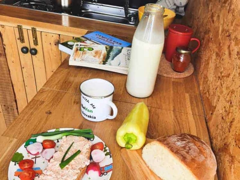 Traditional Slovak Fresh Curd Cheese Spread