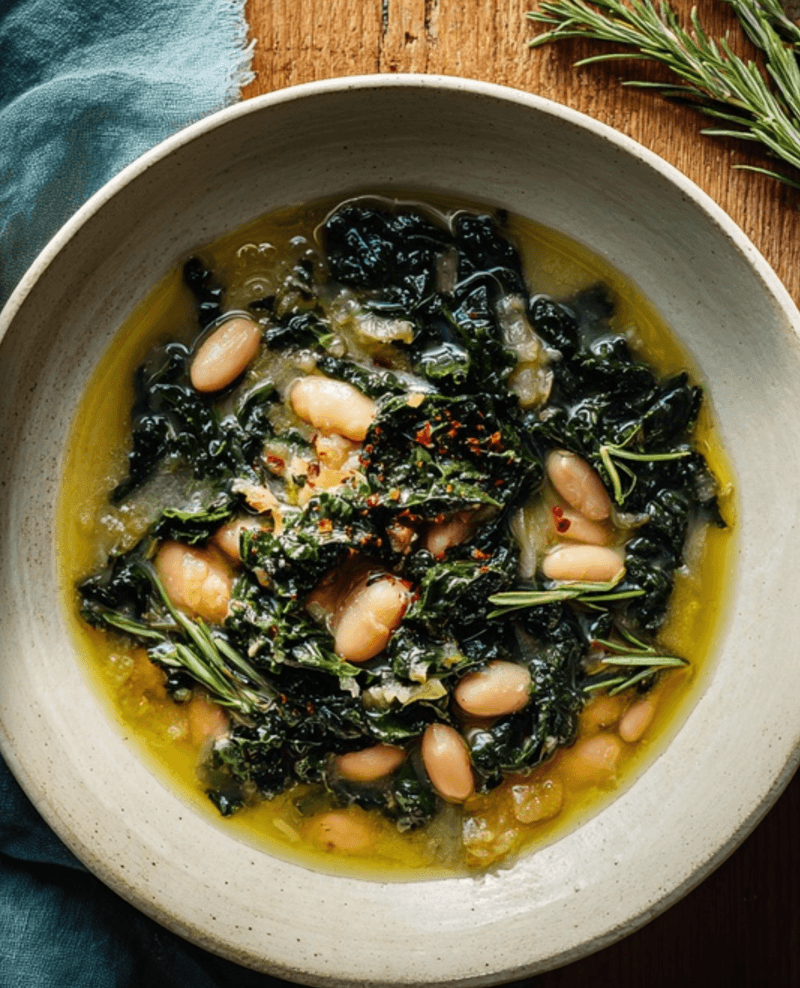 Tuscan Bean and Bread Soup (Ribollita)