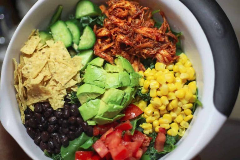 Southwest Salad with Sweet and Spicy Chicken