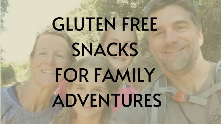 Gluten Free snacks for Family Adventures