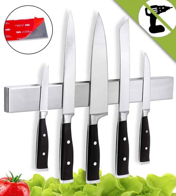 Magnetic Knife Strip - Adhesive Knife Magnetic Strip