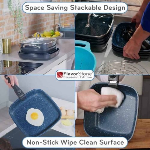 FlavorStone Induction Pan Set Vanlife Eats