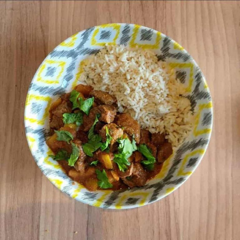 Moroccan Style Beef Curry