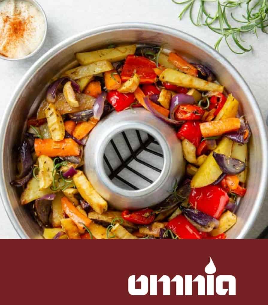 vanlife-Omnia Roasted vegetables