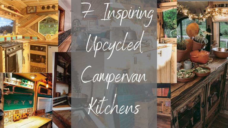 7 Inspirational Upcycled Campervan Kitchens