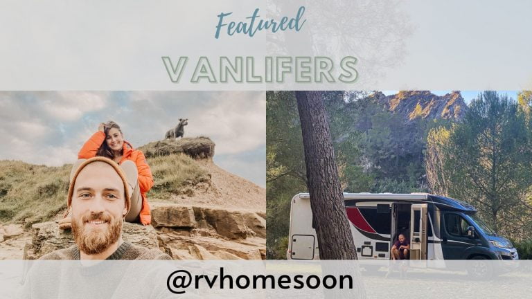 Featured Vanlifers – Xanthe & Martin