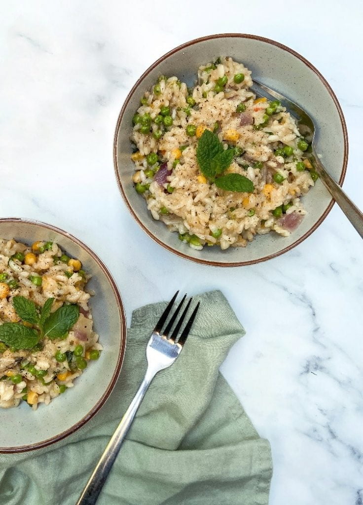 vegan-risotto recipe