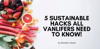 5 sustainable hacks for vanlifers