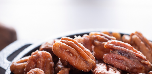 Candied pecans