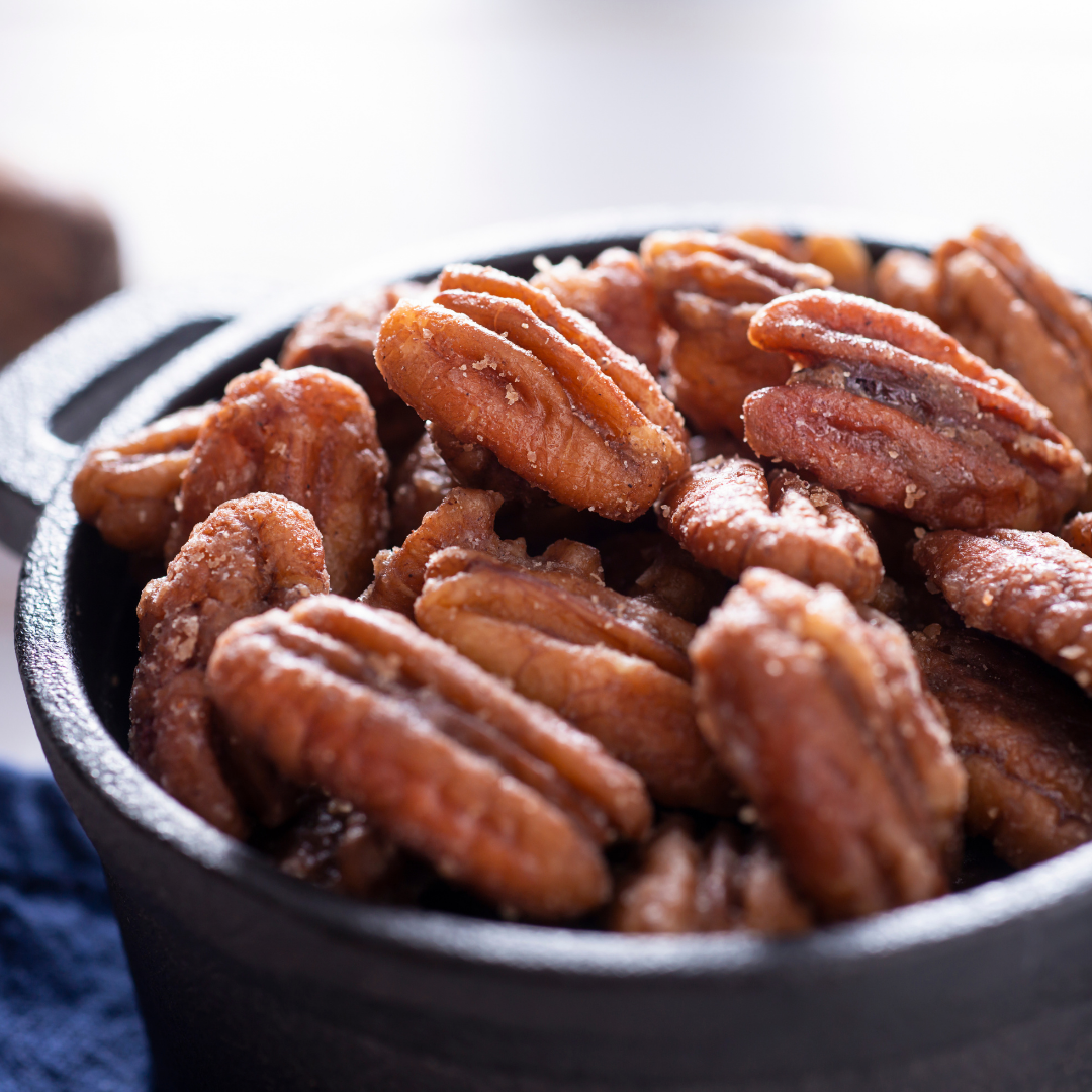 Candied pecans