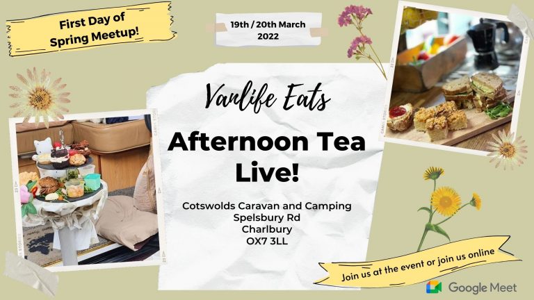 Vanlife Event Vanlife Eats Afternoon Tea