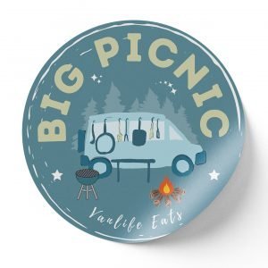 Vanlife Eats Big Picnic Sticker
