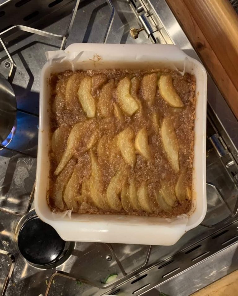 Bake Off Pear and Ginger Mochi Cake