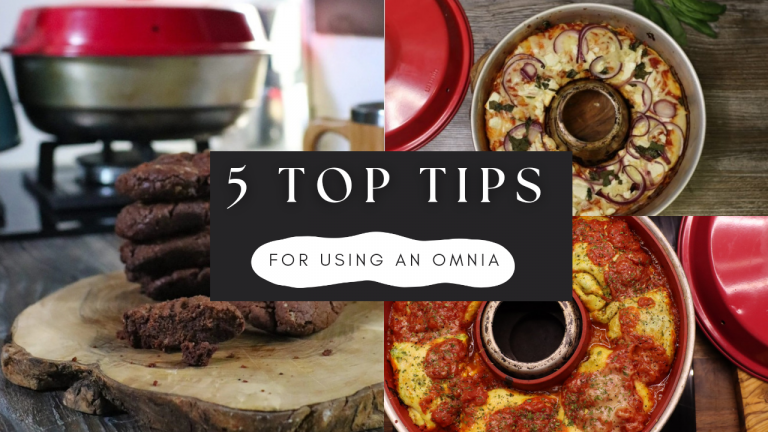 5 Top Tips for using an Omnia oven