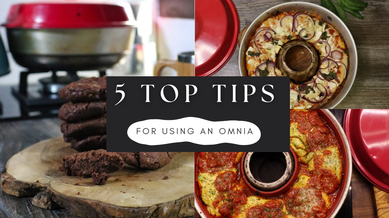 Top tips for using an Omnia Oven