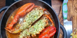 Lobster Thermidor Campervan Recipe