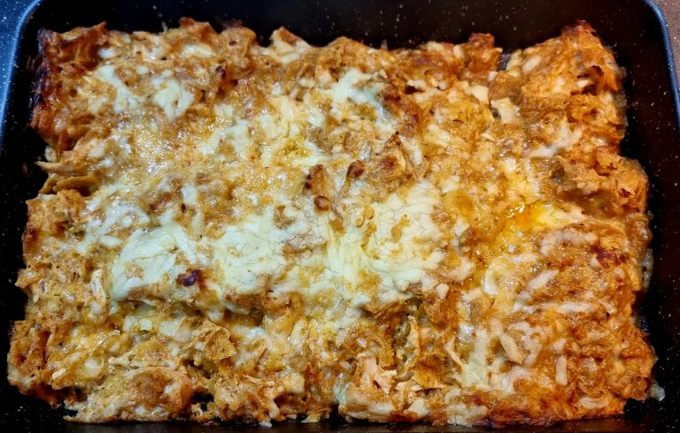 MeShell’s diner chicken tortilla casserole