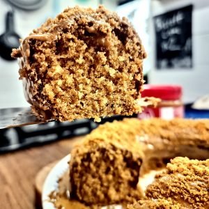 Biscoff omnia cake