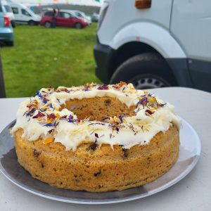 Omnia vegan carrot cake