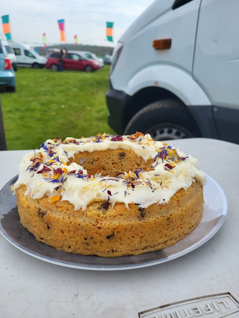 Omnia vegan carrot cake