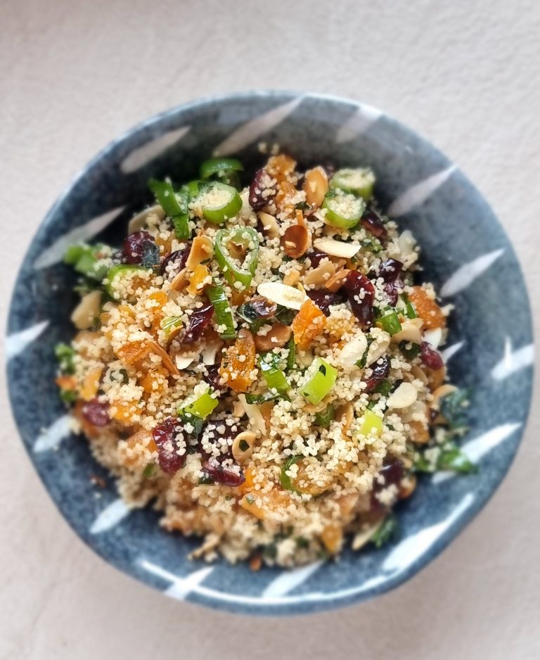 MeShell’s bejewelled couscous salad