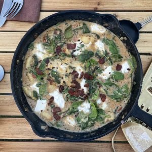 The ultimate campsite gnocchi