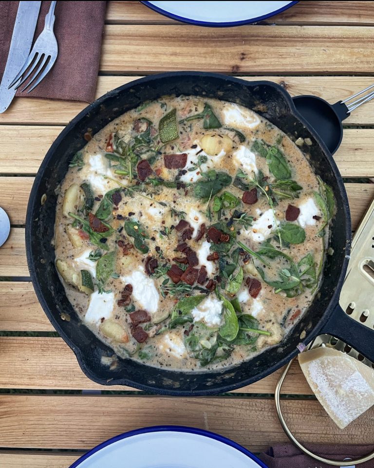 The ultimate campsite gnocchi