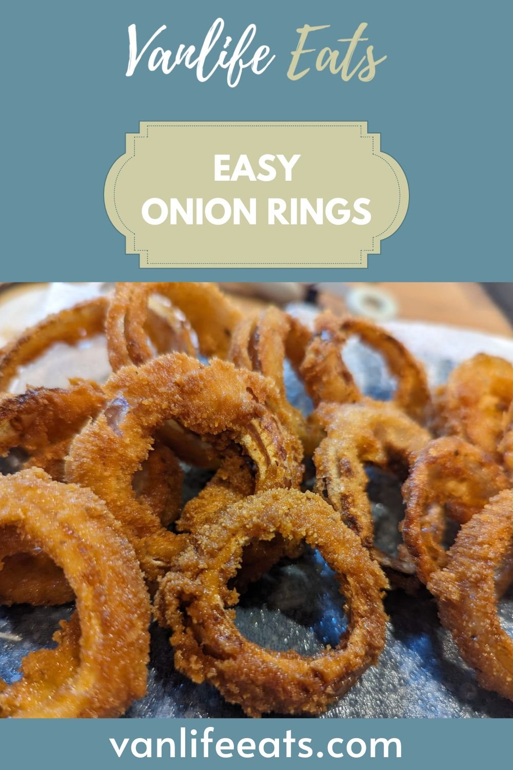 Easy Onion Ring Recipe Vanlife Eats
