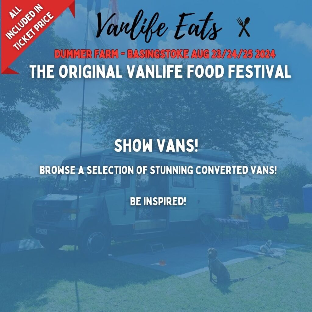 Vanlife Eats Show Vans