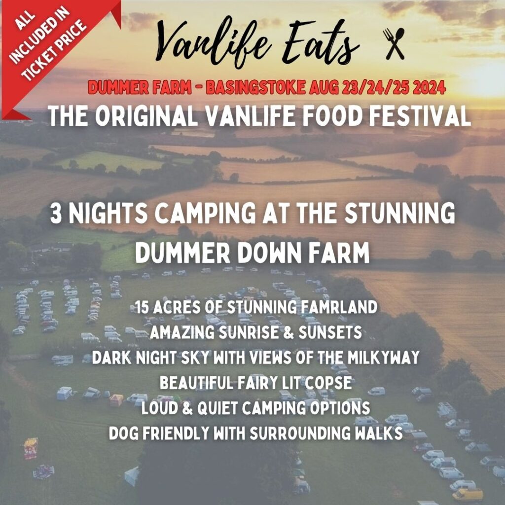Vanlife Eats Festival 2024 Basingstoke
