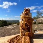Biscoff & popcorn pudding jar recipe
