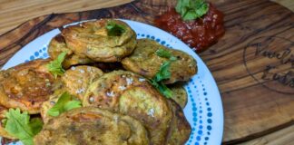 sweet potato pakora recipe