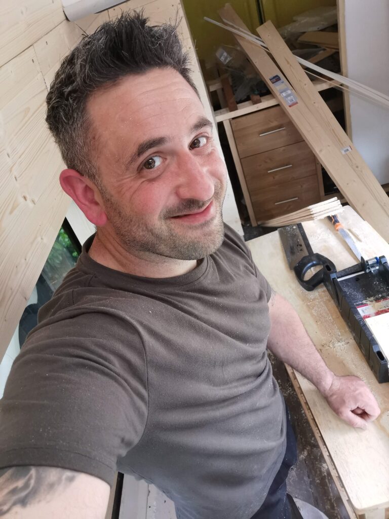 Building a campervan bed