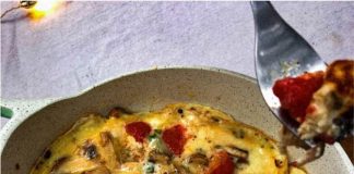 mushroom frittata