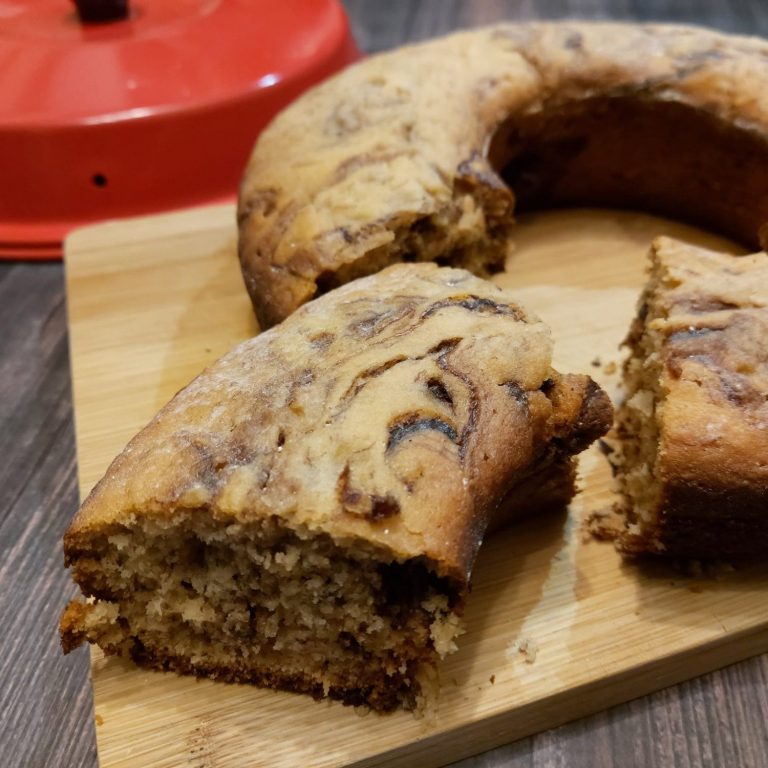 Banana & Nutella Omnia cake