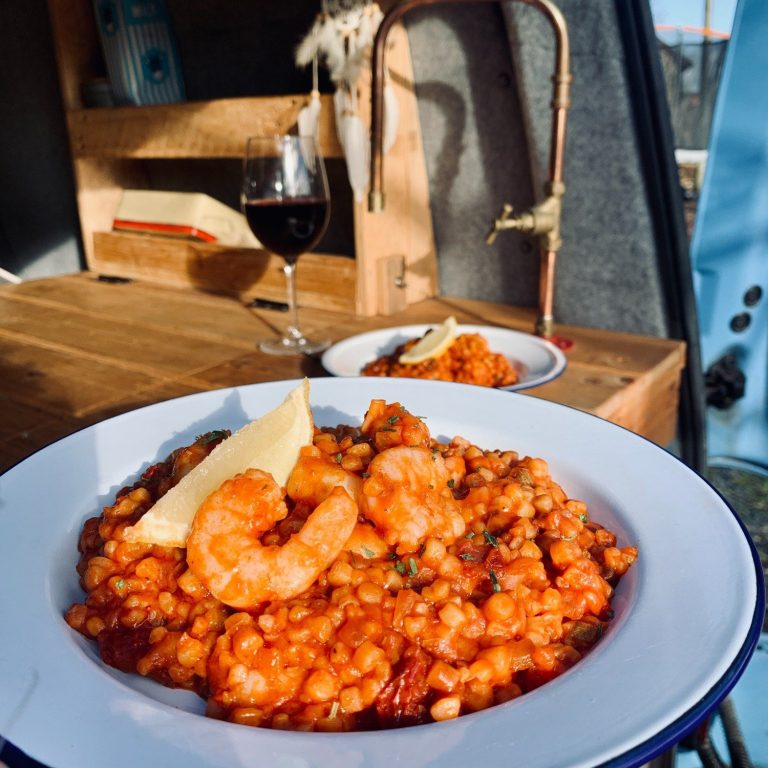 King Prawn & Tomato Fregola